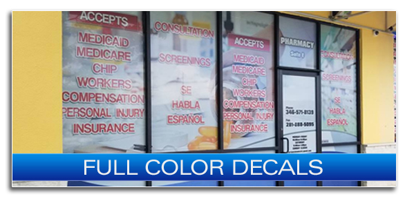 CUSTOM SIGNS HOUSTON