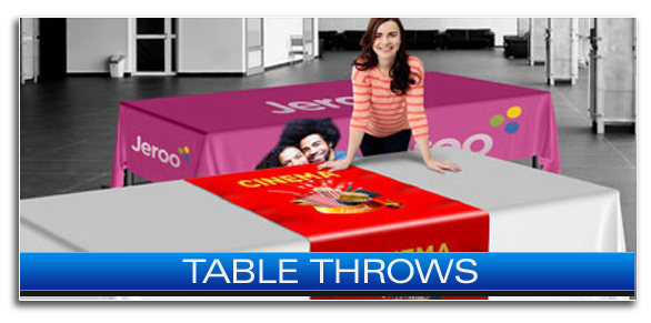 TABLE THROWS HOUSTON